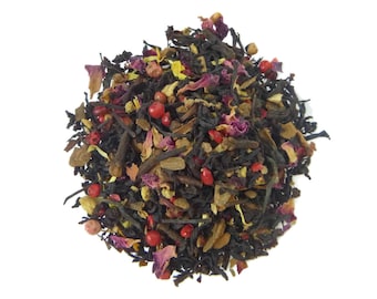 Winter Court Black Tea: Rose Chai with Cinnamon & Ginger