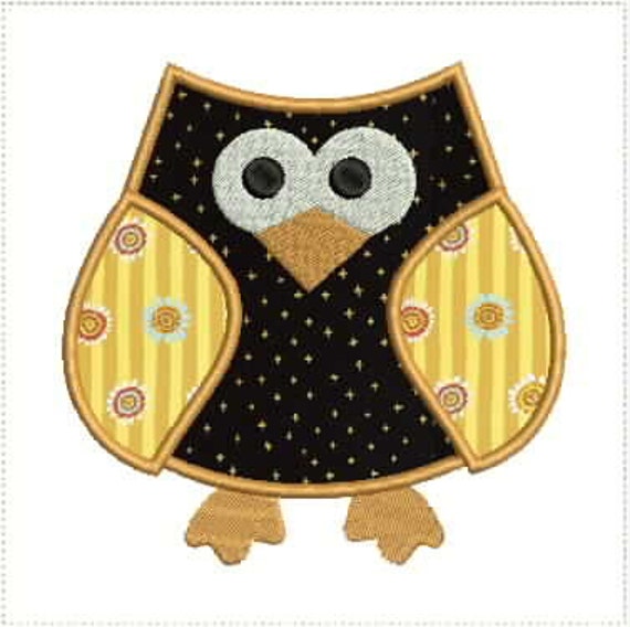 OWLS AND MORE OWLS 20 MACHINE EMBROIDERY DESIGNS CD or USB
