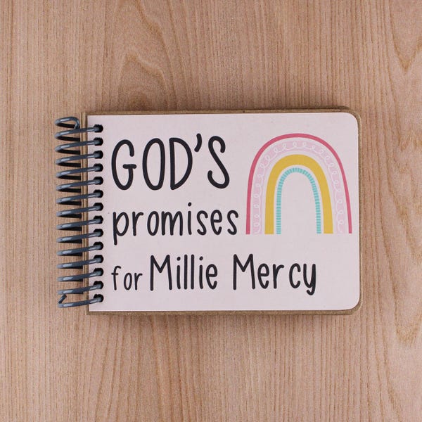 Christian Baby Gifts | Personalized God's Promises Children's Book - Kids Bible Gift for Babies, Toddlers & Kids (Age 0-8)