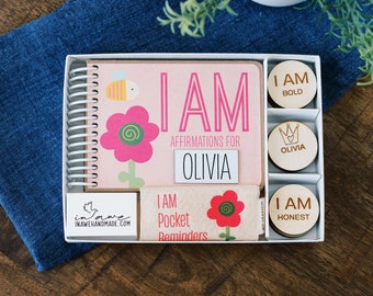 Flower Girl Gift Toddler: Personalized Affirmation Gift Set