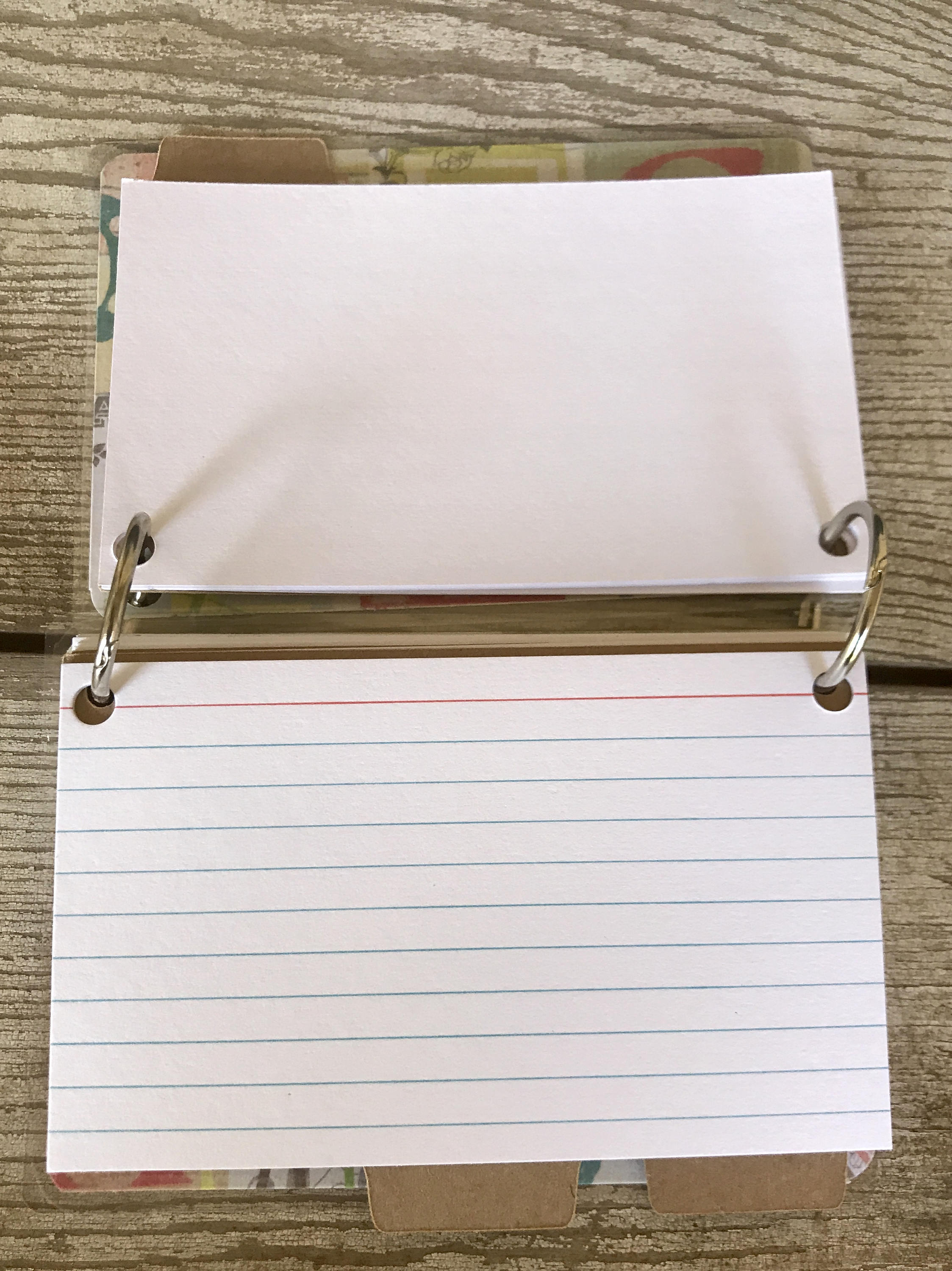 Index card binder flash cards student gift medical Etsy