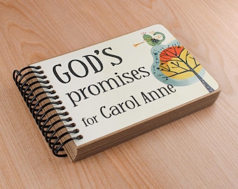 Personalized Baby Dedication Gift: Musical Animals God's Promises Book