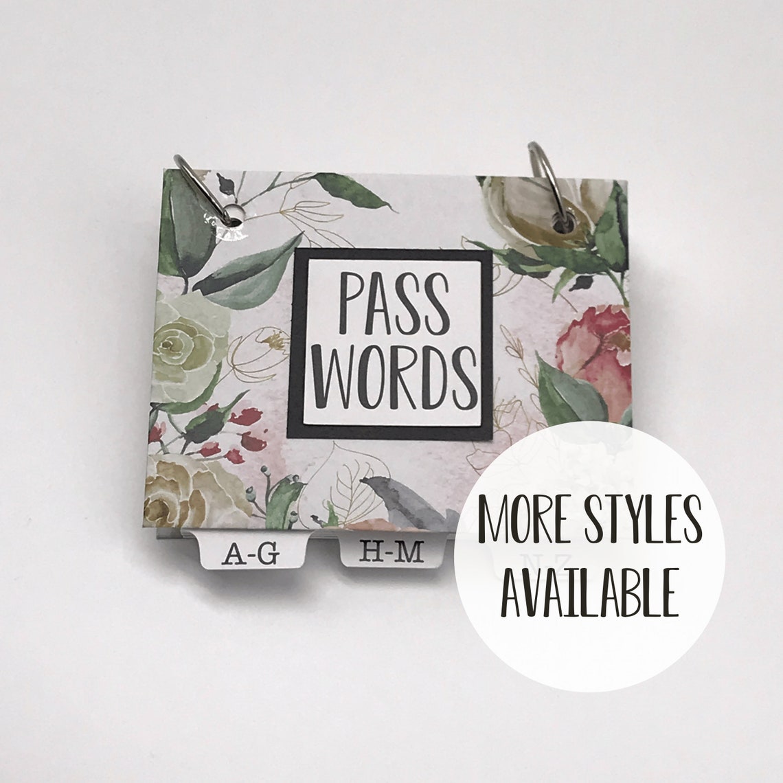 password book  office desk accessory for women  home office image 1