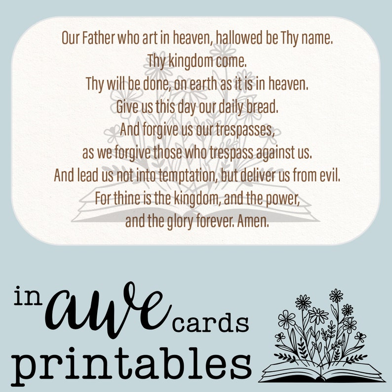 Prayer Box Printable Altoid Tin Diy Tin Craft Kids Craft | Etsy