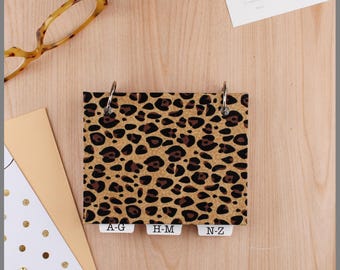 Refillable ADDRESS BOOK - Handcrafted Designer Styles