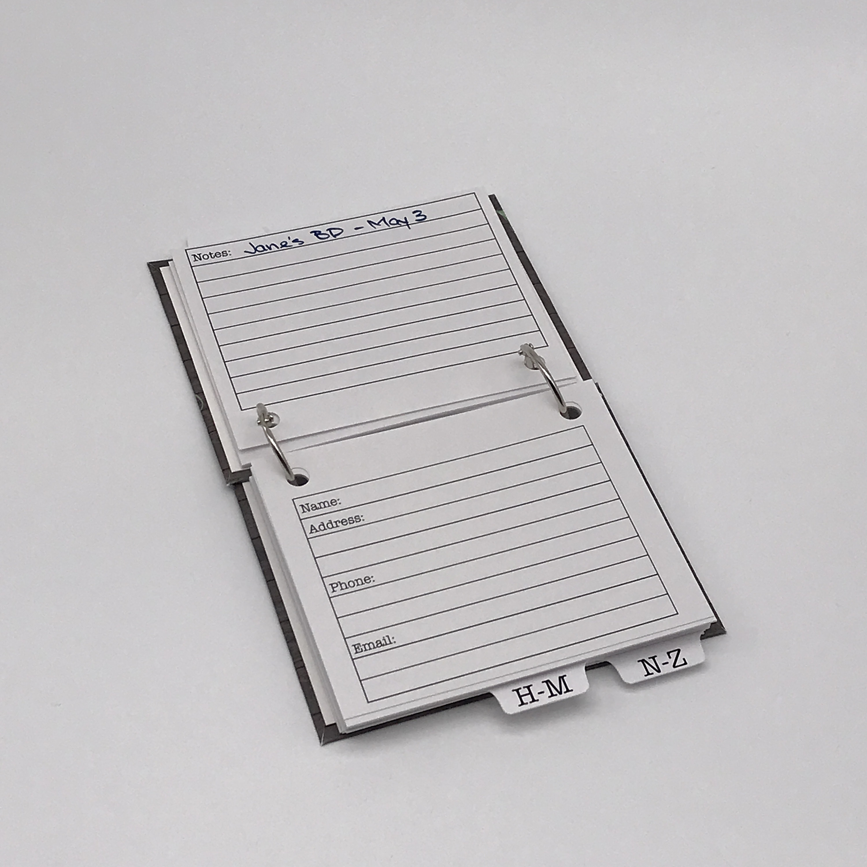 Address book refillable address telephone and address Etsy