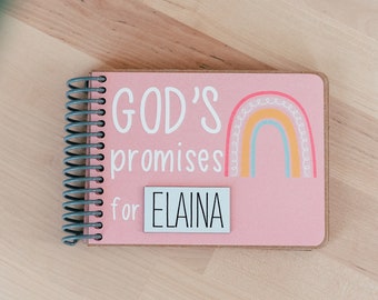 Personalized God's Promises Children's Book - Custom Valentines Day Gift for Babies, Toddlers & Kids (Age 0-8)