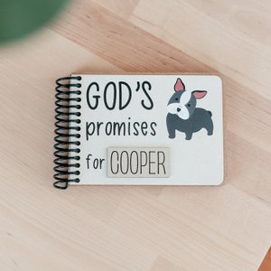 Personalized God's Promises First Birthday Board Book Unique 1st Birthday gift for Boy or Girl 1 Year Old Birthday Gift One Year Old image 1