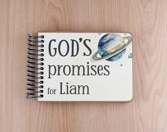 Personalized Space Theme Book for Kids – Space Baby Shower or Birthday Gift – Space Party Keepsake