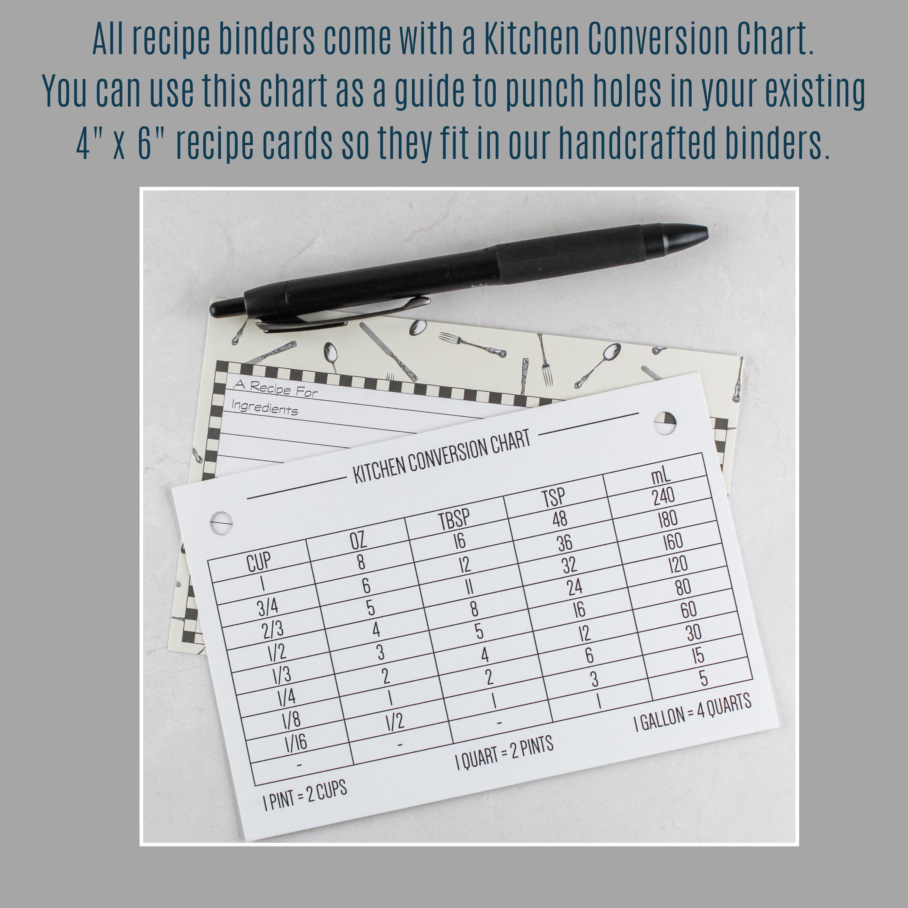 Personalized Cook Book | Custom Ring Recipe Binder With Laser Engraving ...