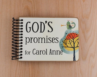 Music Baby Shower Gift – Personalized Bible Verse Book – Custom Christian Nursery Gift