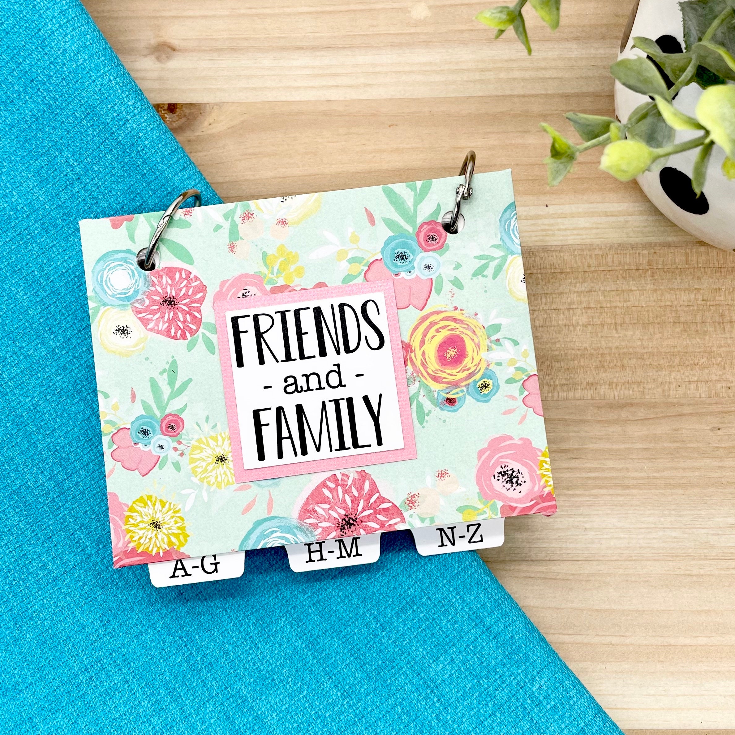 Address Book Refillable Address Telephone and Address Etsy UK