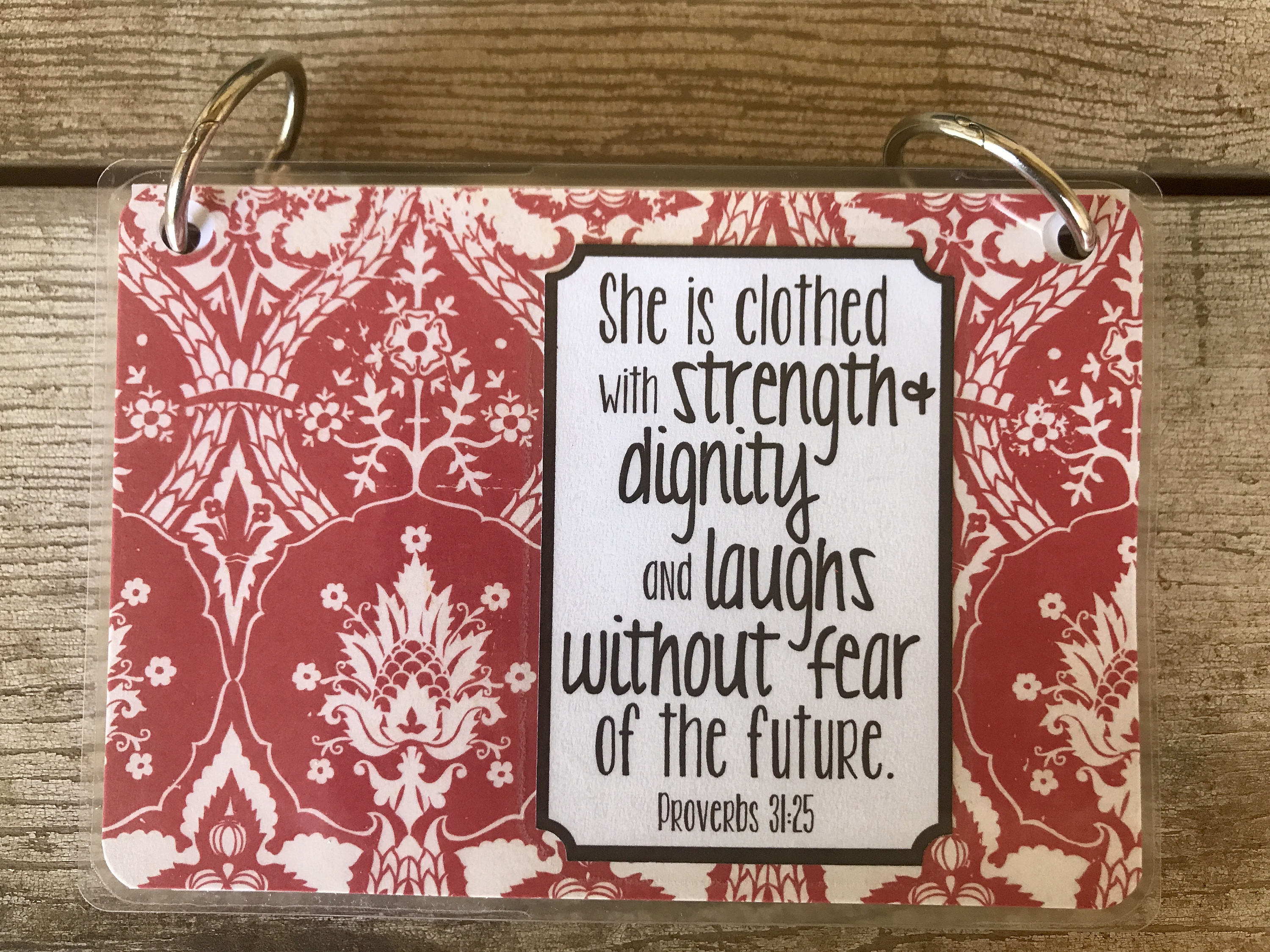 Index card binder Bible verse Bible study recipe card Etsy