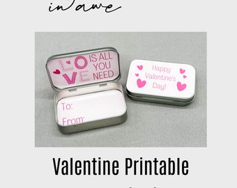 Saint Valentine Digital Download | Valentines Printable for Valentine Favors | Valentines for Class | Valentine PNG | Classroom Valentines