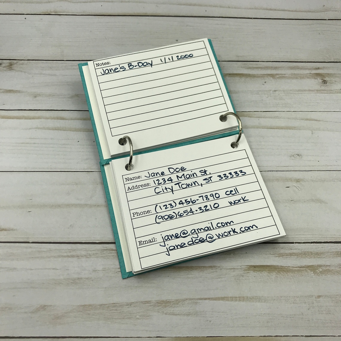 Address book refillable address telephone and address Etsy