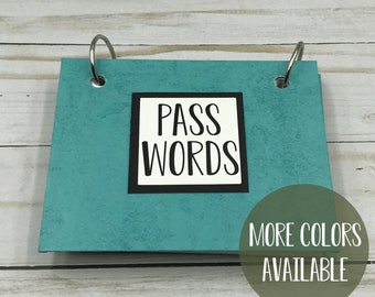 password book | office desk accessory | home office desk | desk password organizer | office organization | desk accessories | Graduation