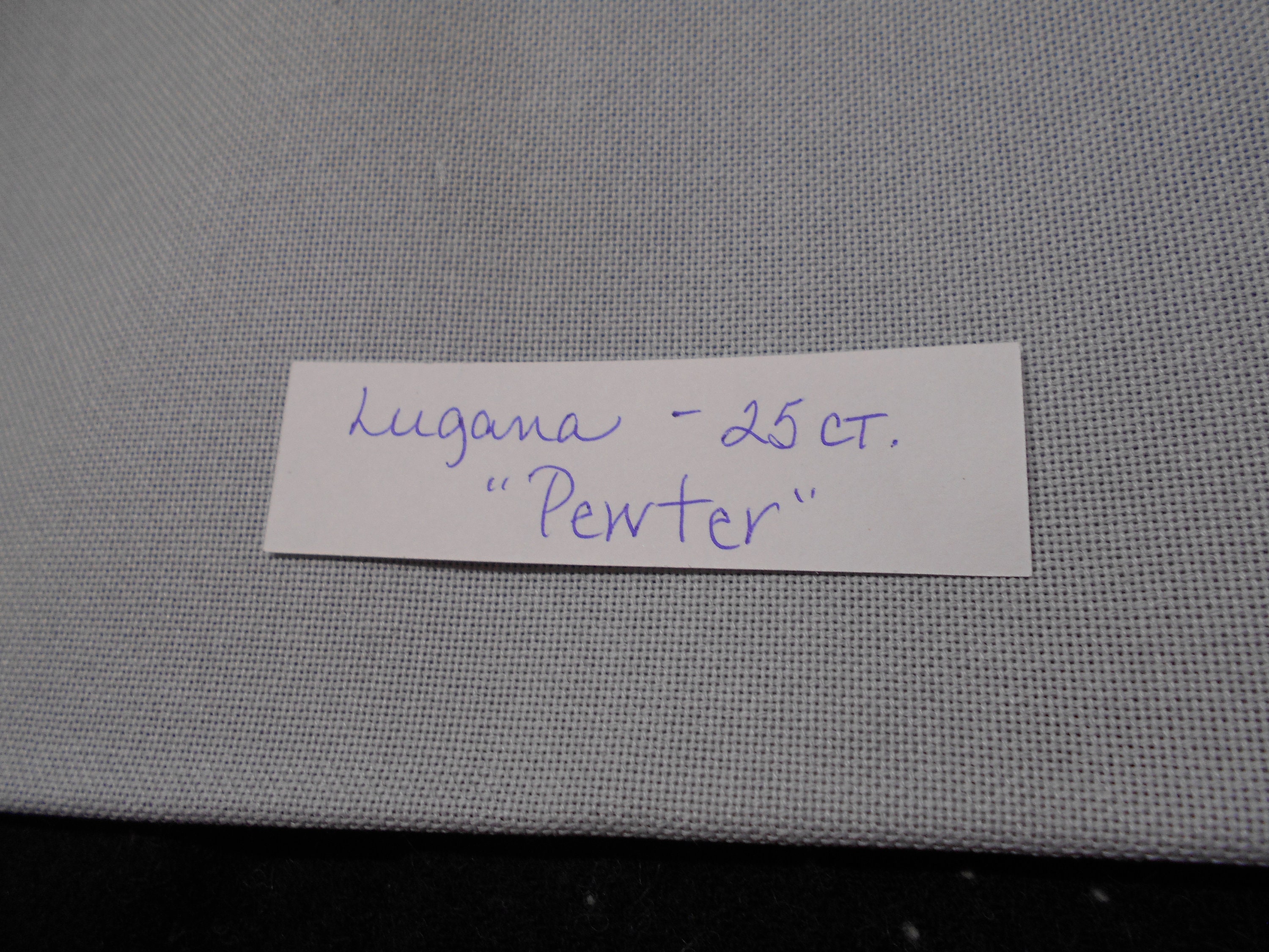 25 ct Black Lugana