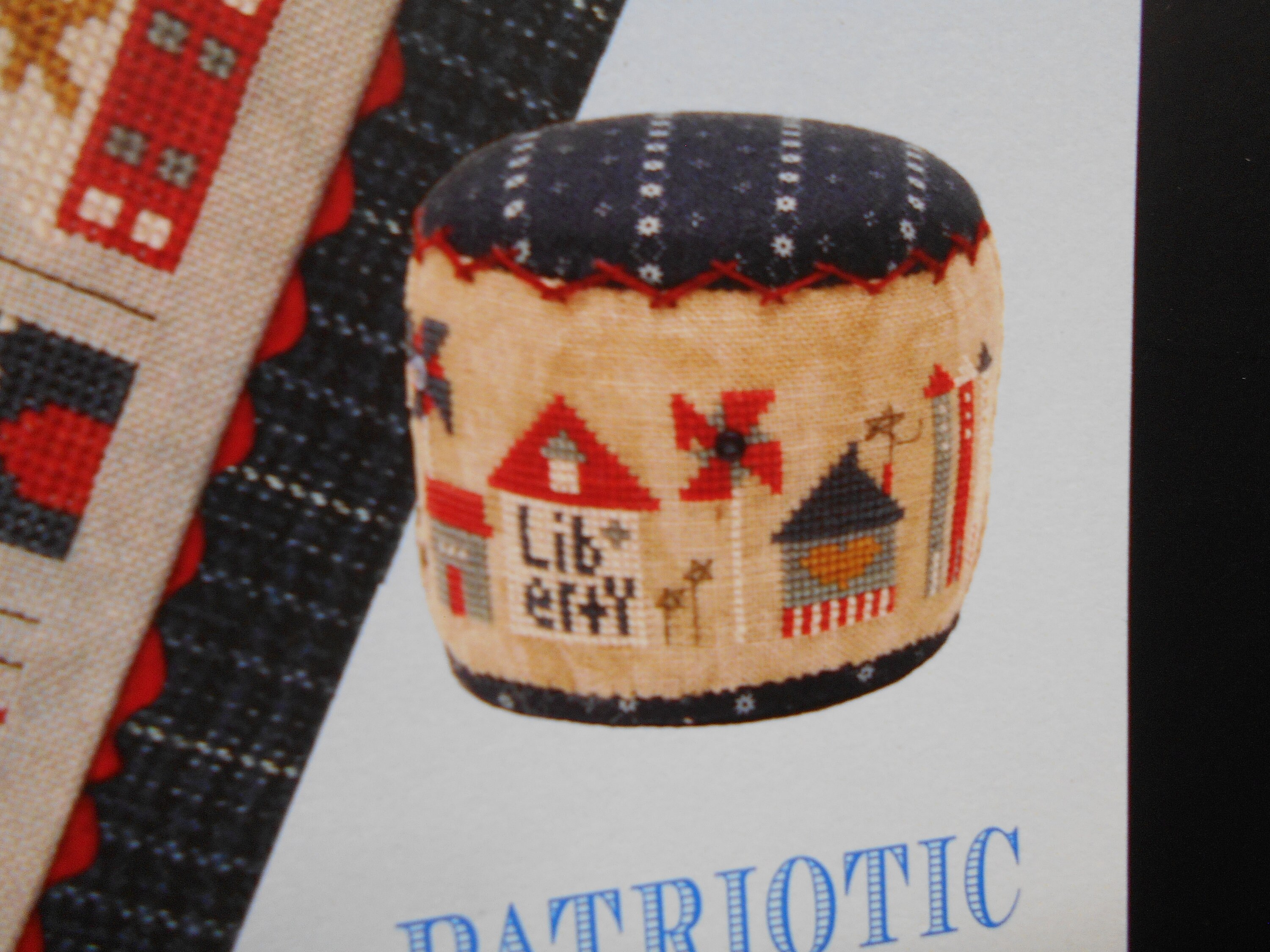 NEW Patriotic Tiny Town Cross Stitch | Etsy
