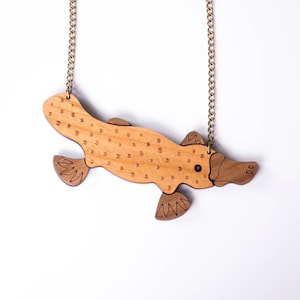 Duck billed platypus necklace