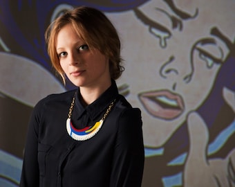 Colar inspirado na Pop Art
