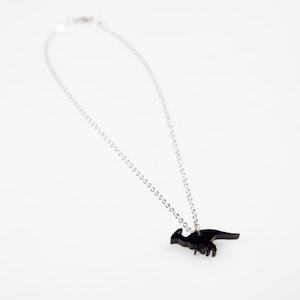 Parasaurolophus tiny dinosaur necklace