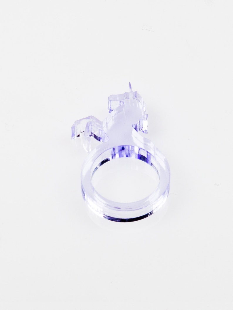 Unicorn novelty ring image 2