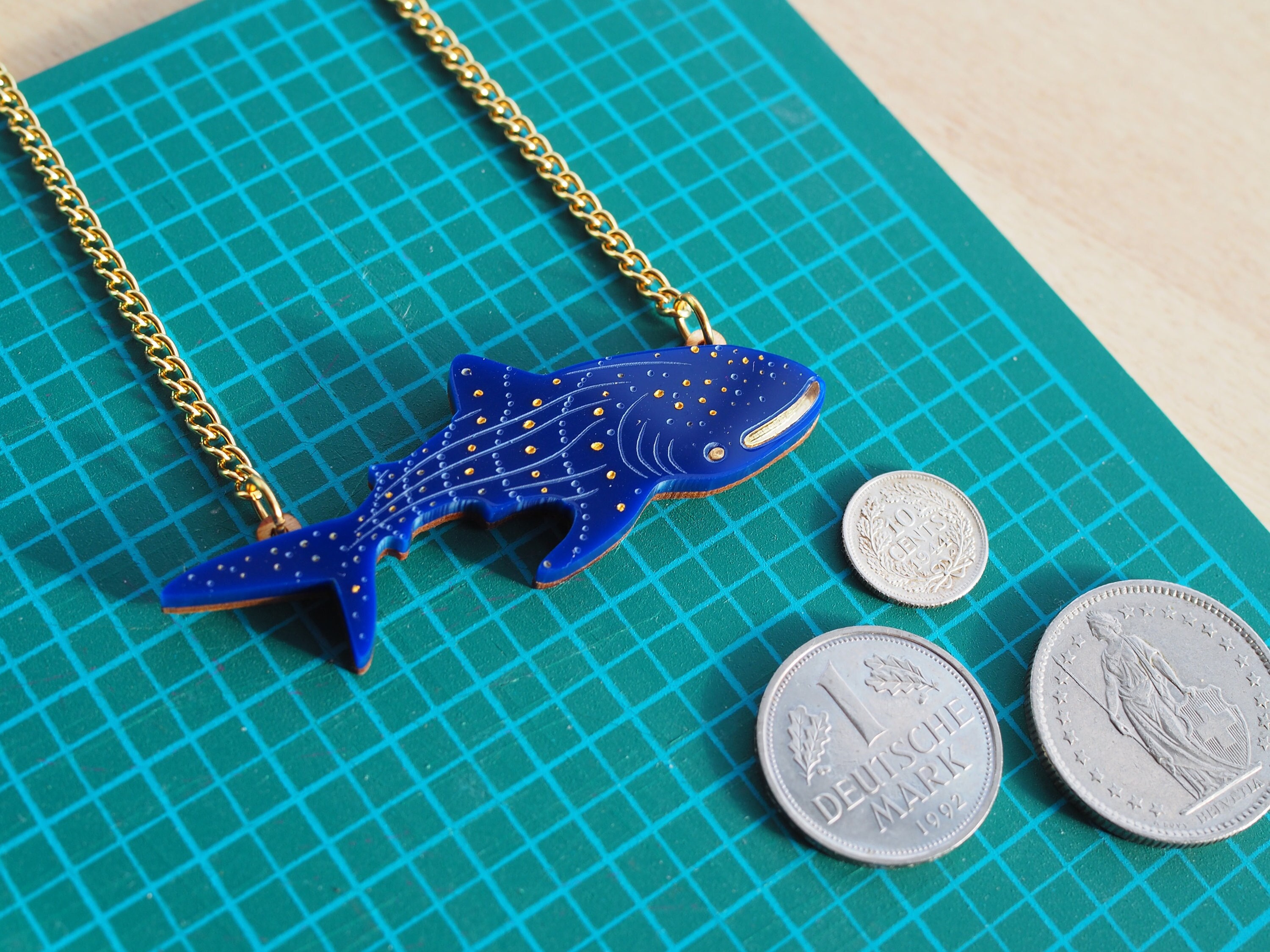 Etsy whale hotsell necklace