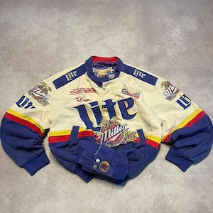 Miller Lite Nascar Jacket - Etsy