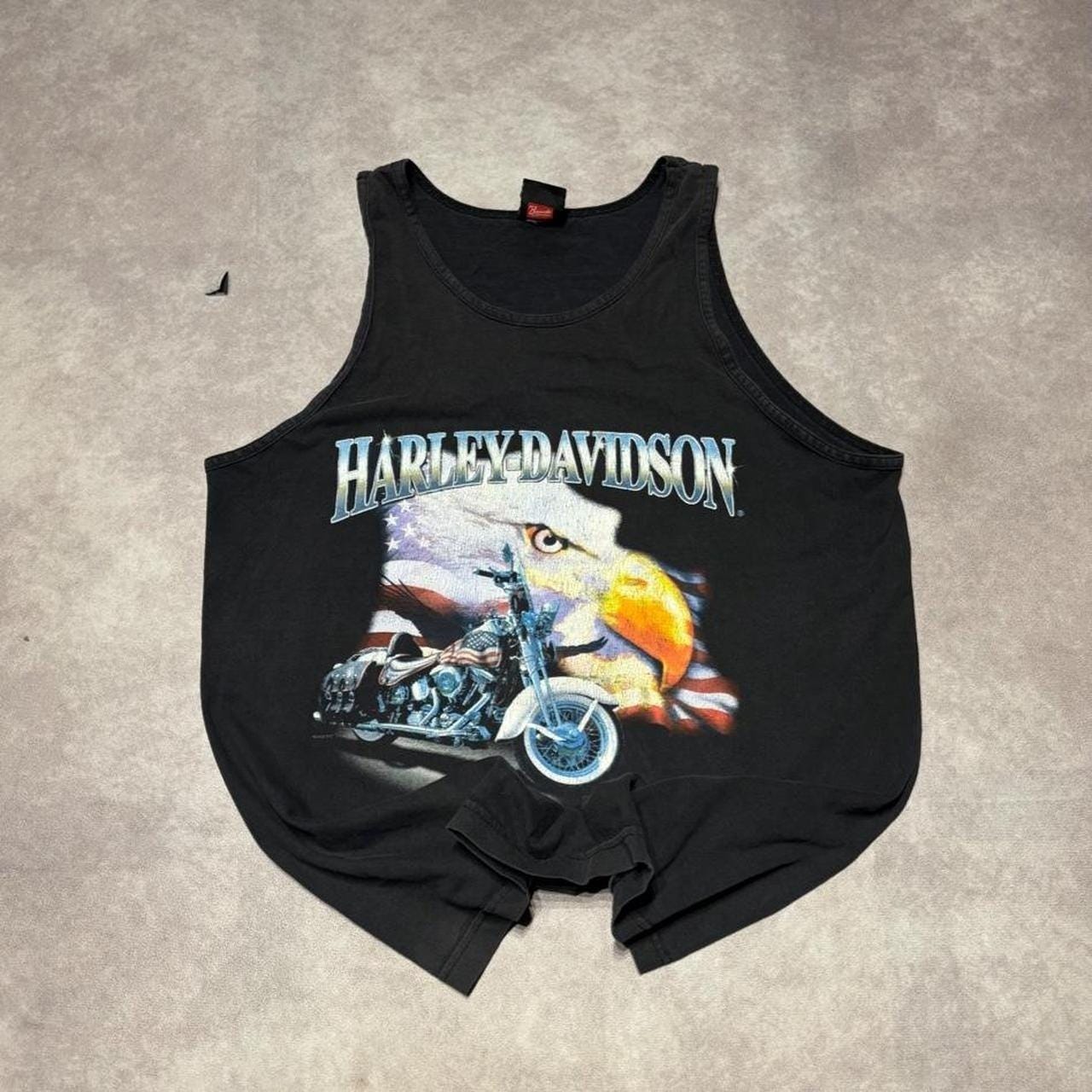 Harley Davidson Vintage Tank Top - Etsy
