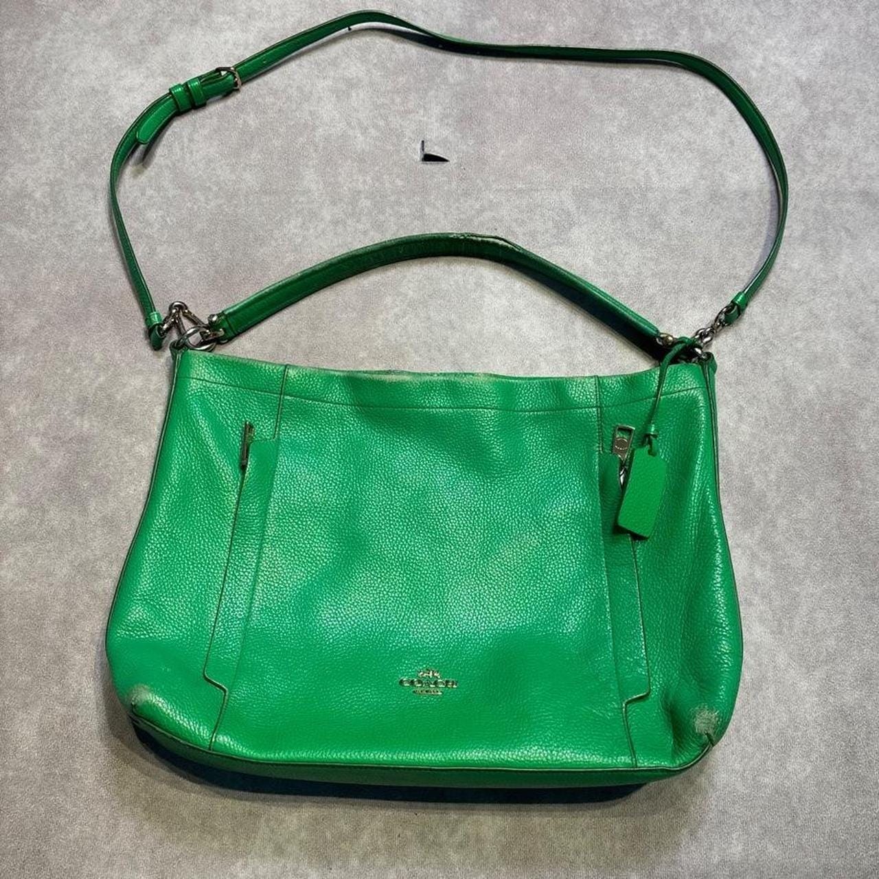 バッグ COACH Y2K Signature green accessorypouch Coach Y2k Green - Etsy
