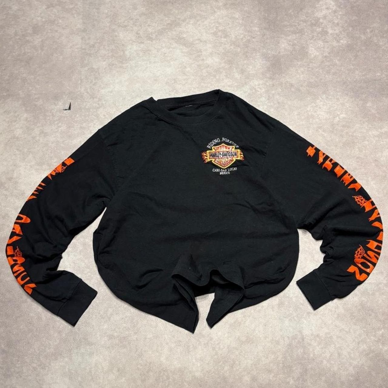 Harley Davidson Flame Long Sleeve - Etsy