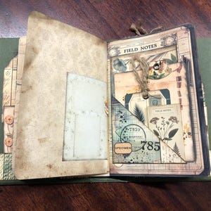 HANDCRAFTED JUNK JOURNAL - Field Notes - Vintage Style - Etsy