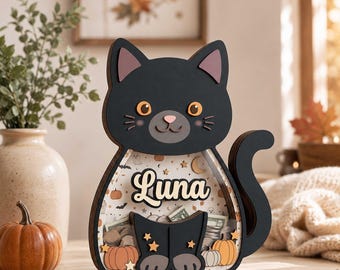 Vintage 1981 Rayovac Black Cat Coin Bank: Advertising Collectible