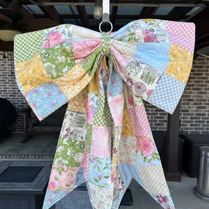 Large Patchwork Bow
