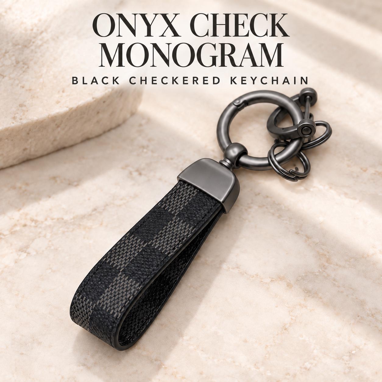 Louis Vuitton Checkered Keychain - Etsy