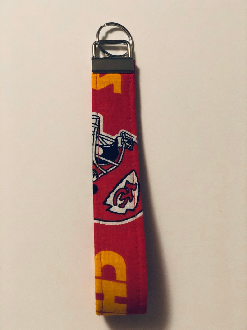 Kansas City Chiefs NFL keychain key fob football | Etsy