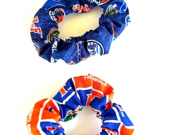 Florida Gators Scrunchie: Cotton Hair Tie, Sports Fan Gift  1