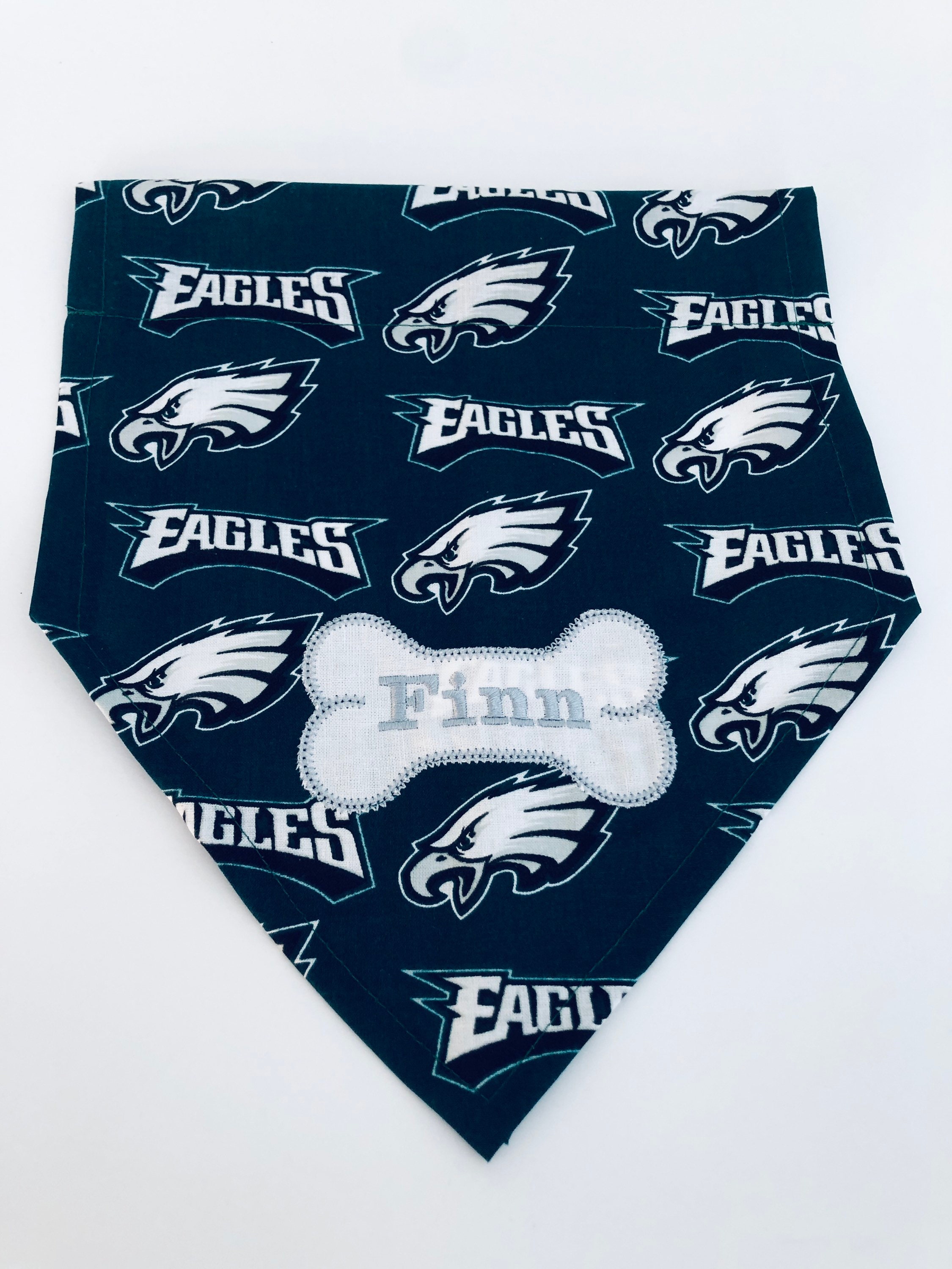 Bandana NFL Philadelphia Eagles TIE, pequeno/médio. Babador de