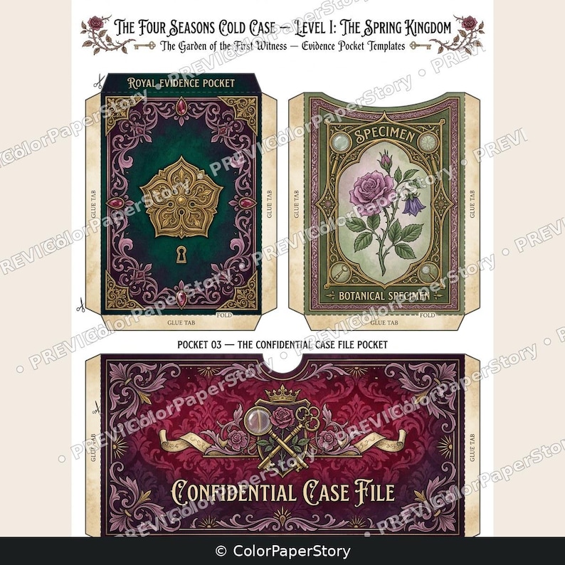 Gothic Mystery Junk Journal Kit, 54 Printable Pages, Victorian ...
