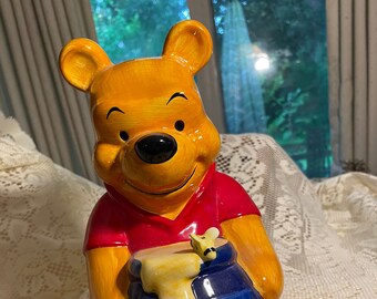 Disney Winnie the Pooh 10 Inch With Honey Pot Bank