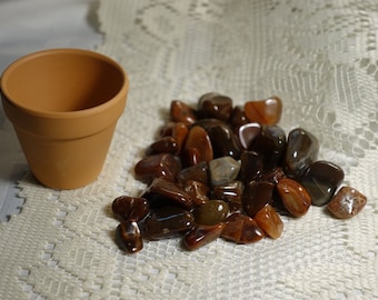 Lake Superior Agates; One Half Pound Tumbled