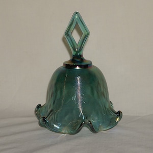 Fenton Vintage Iridescent Carnival Glass Bell