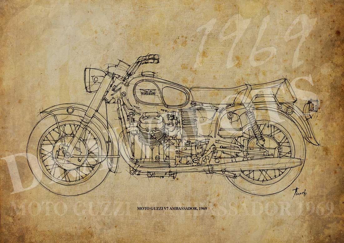 1969 on sale moto guzzi
