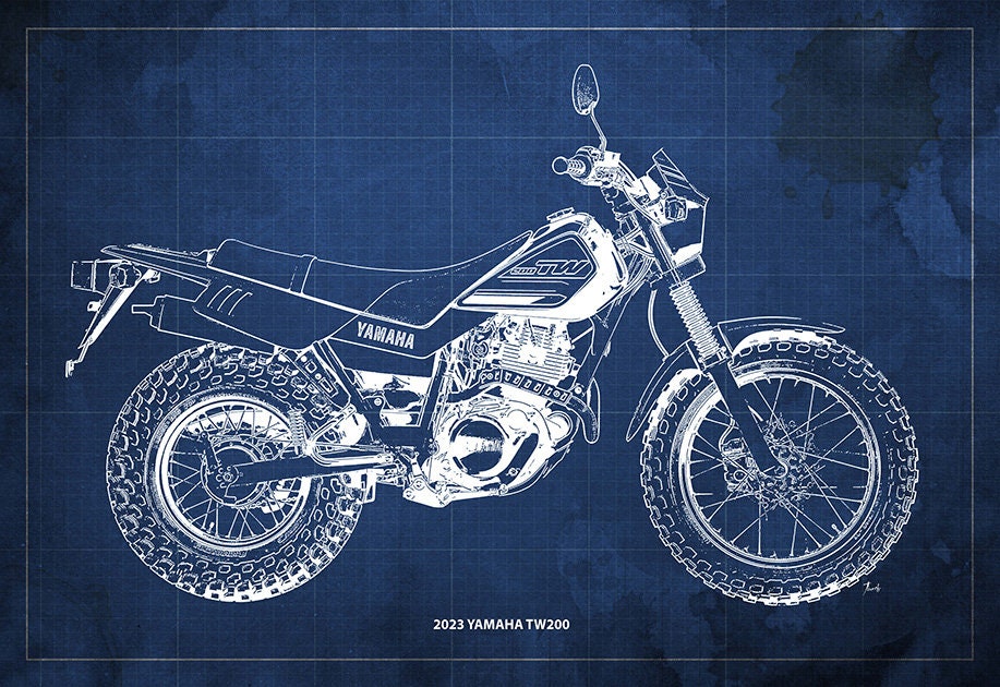 Yamaha tw 200 - Etsy 日本