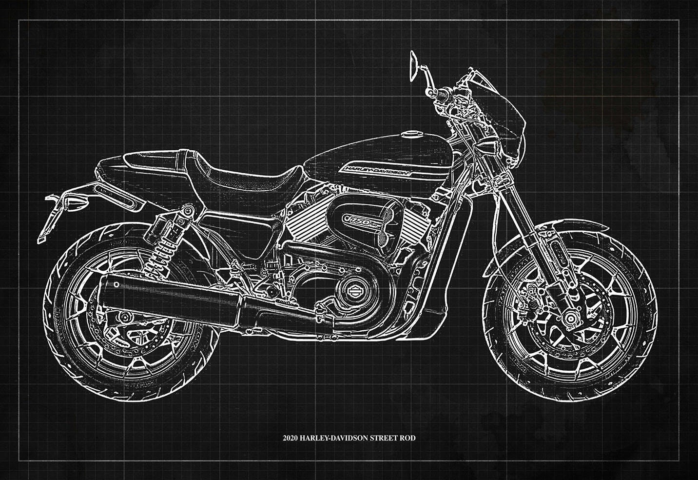 Harley 2020 2024 street rod