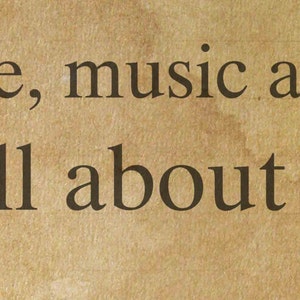 May include: A vintage-style print with the quote "For me, music and life are all about style." in a serif font. The quote is attributed to Miles Davis. The background has a textured, aged paper appearance with brown and beige tones.