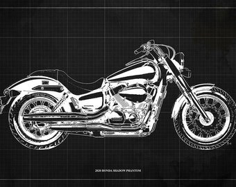 切り絵 HONDA SHADOW Classic il_340x270.2444382782_r61k.jpg