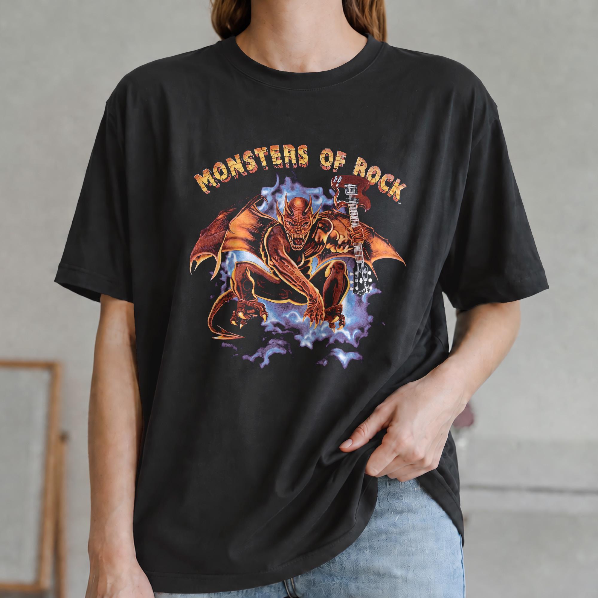 Monsters of Rock Tour Shirt - Etsy