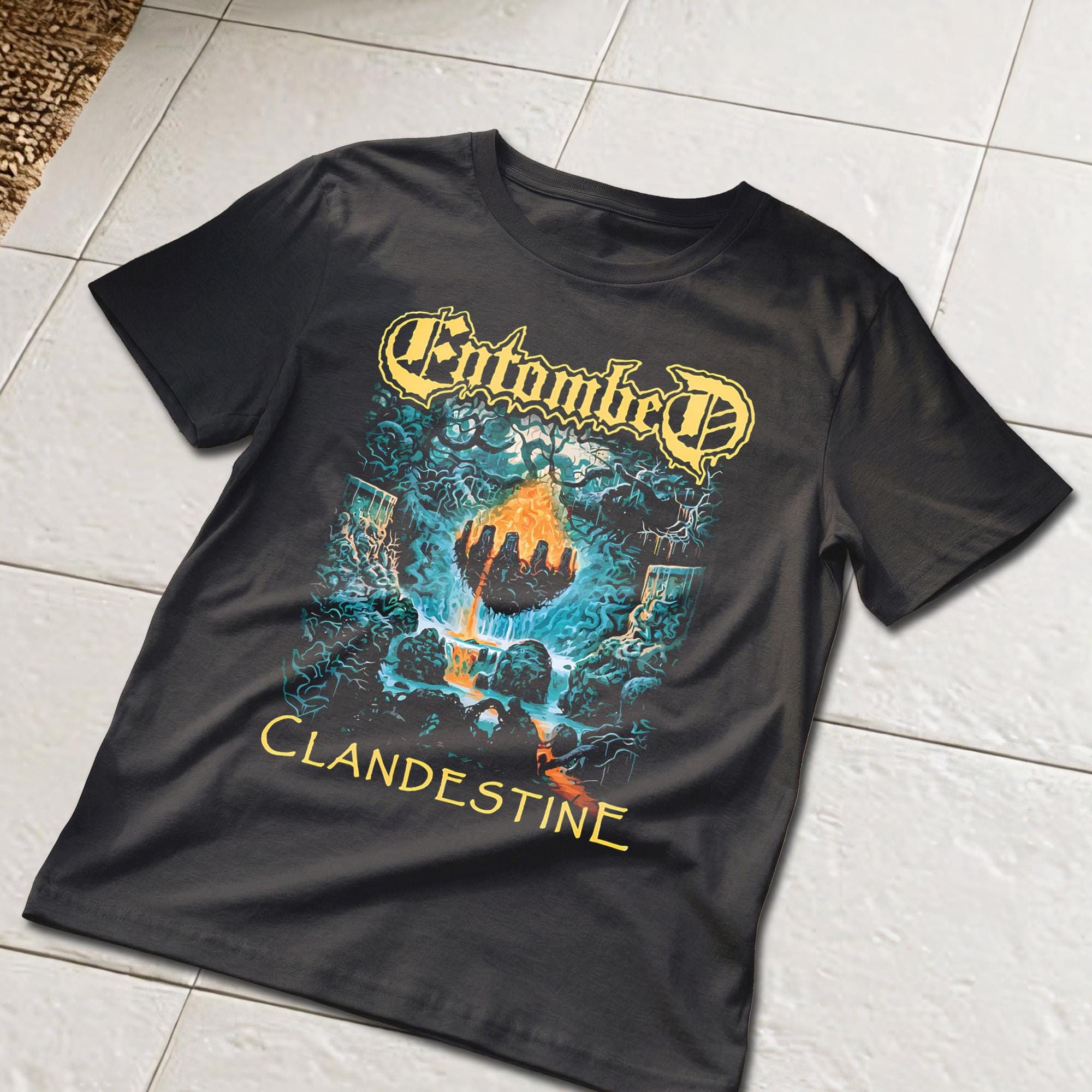 Entombed Clandestine T Shirt - Etsy