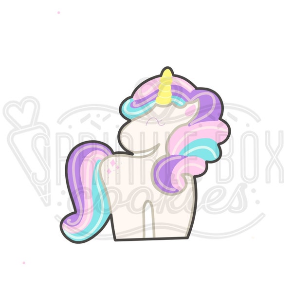 Unicorn Cookie Cutter, Magical, horse, Rainbow, Rainbow Unicorn